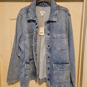 2XL New With Tags Denim Jacket
